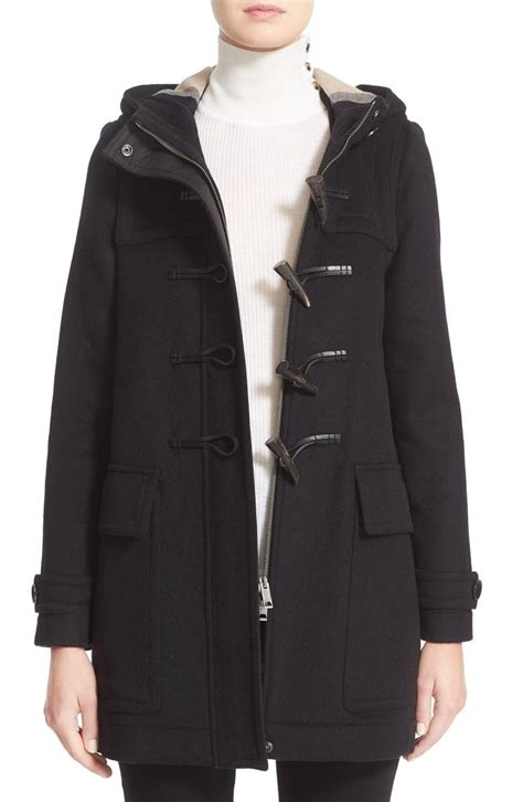 burberry baysbrooke wool duffle coat|burberry goddess duffle coat.